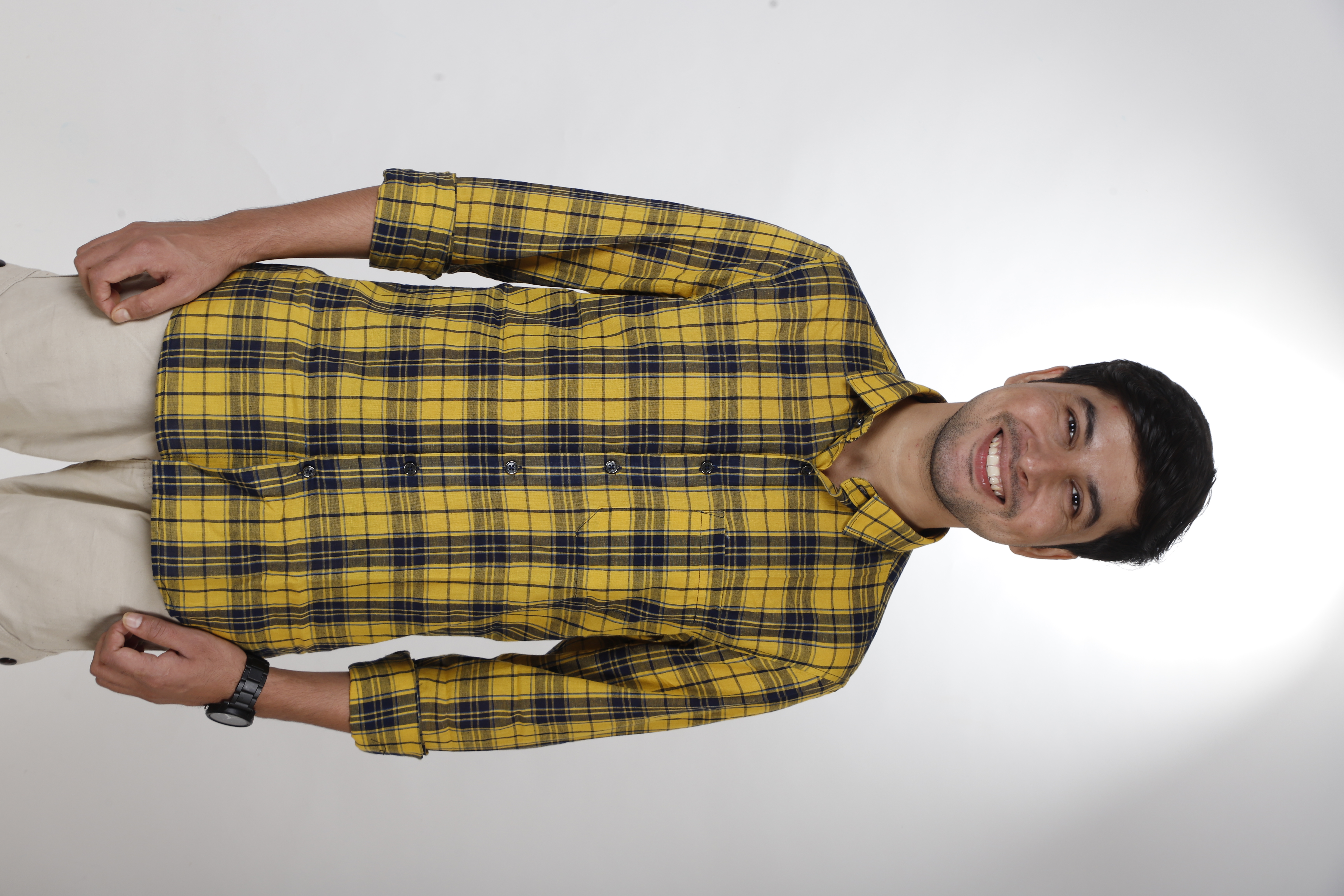 Yellow-Blue Checkered