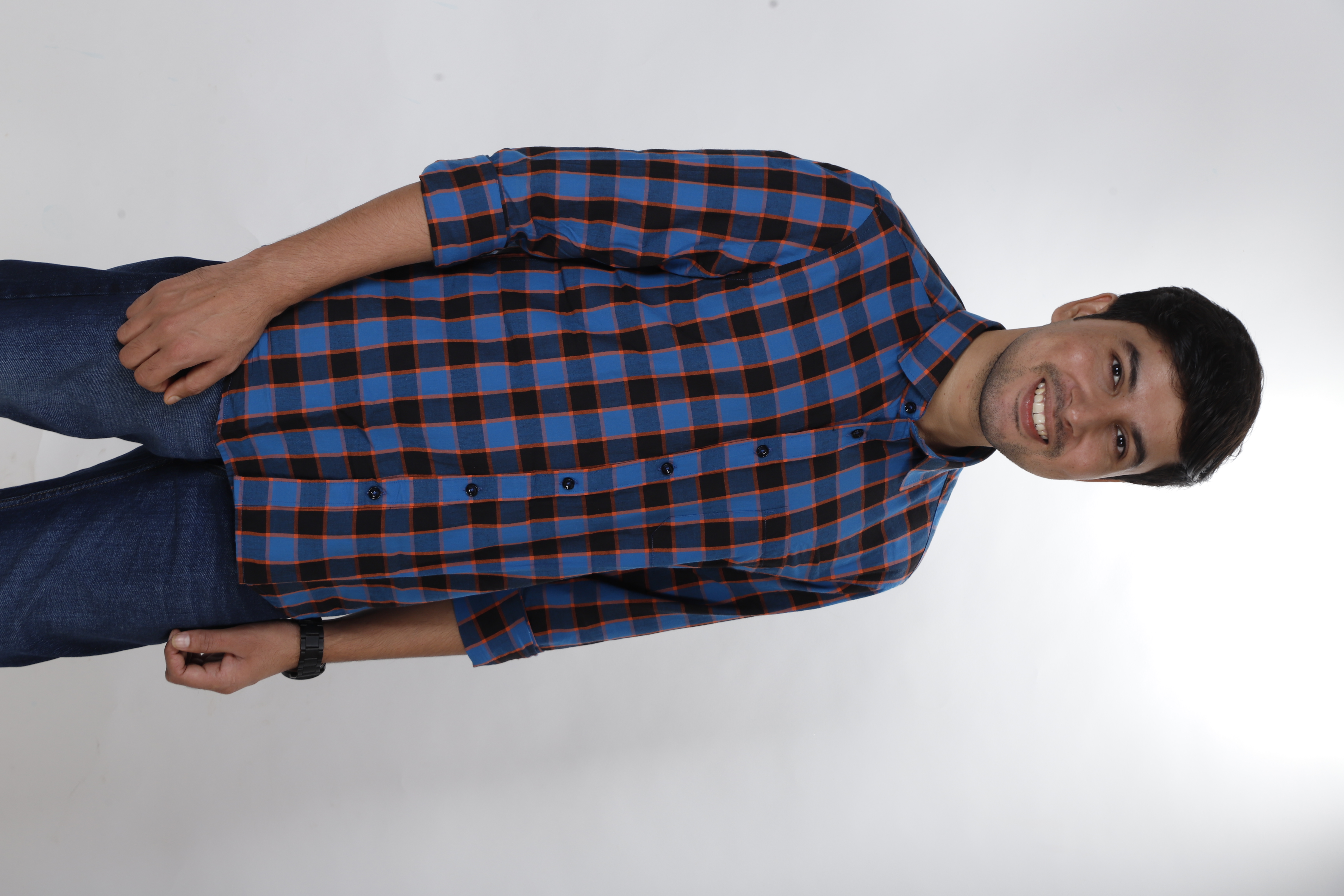 Blue-Red Casual Boxed